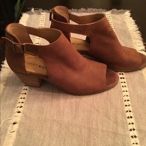 Leather lucky brand shoes